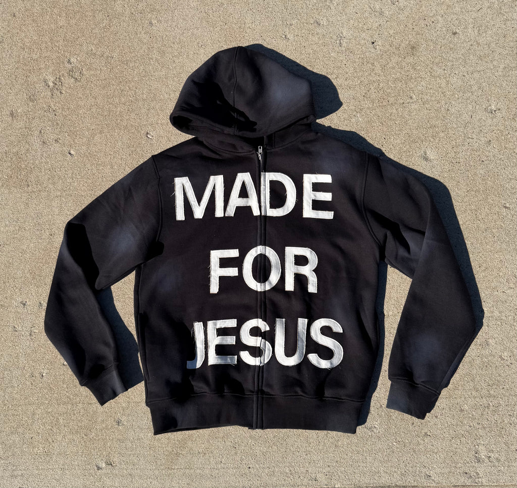 Made For Jesus Sun Washed Hoodie